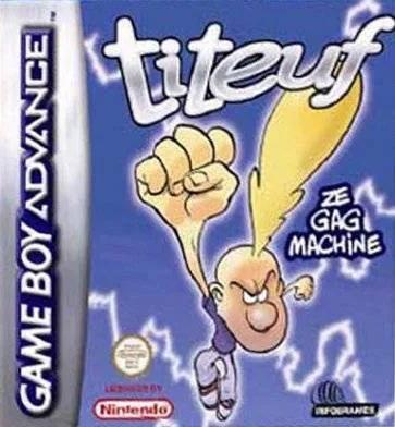 Game | Nintendo Game Boy Advance GBA | Titeuf: Ze Gag Machine Physical Video Games Game Nintendo