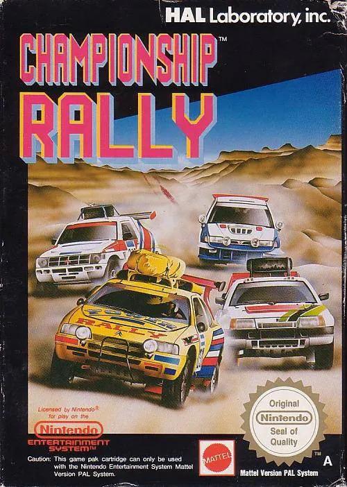 Game | Nintendo NES | Championship Rally Physical Video Games Game Nintendo