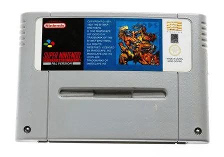 Game | Super Nintendo SNES | Gods Physical Video Games Game Nintendo