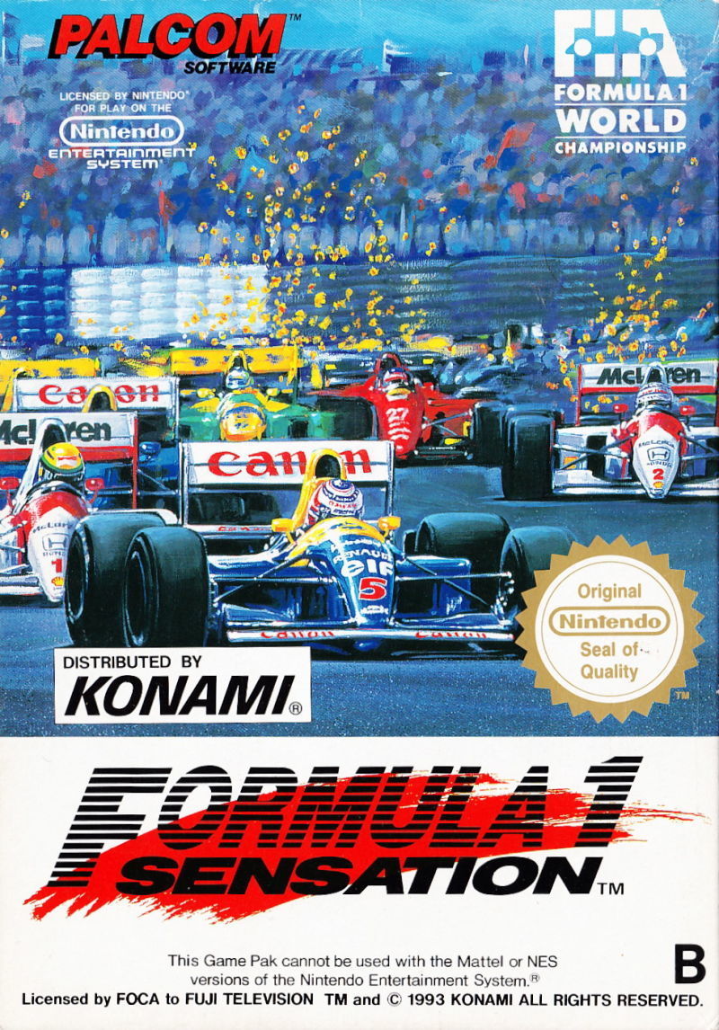 Game | Nintendo NES | Formula 1 Sensation