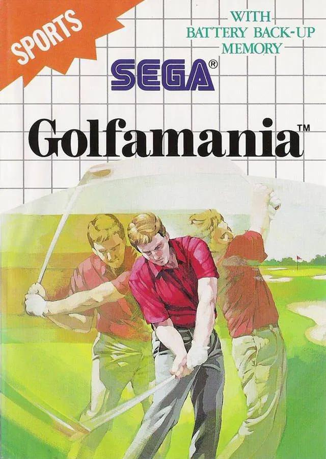 Game | Sega Master System | Golfamania Physical Video Games Game Sega