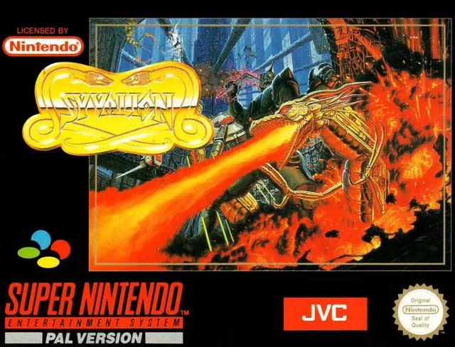 Game | Super Nintendo SNES | Syvalion Physical Video Games Game Nintendo
