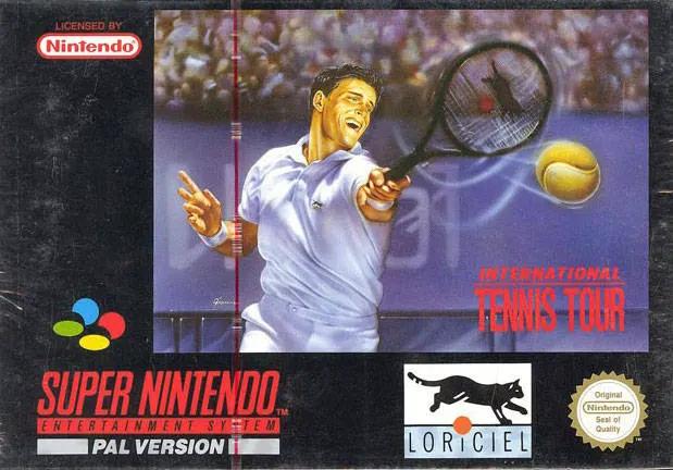 Game | Super Nintendo SNES | International Tennis Tour Physical Video Games Game Nintendo