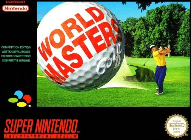 Game | Super Nintendo SNES | World Masters Golf Physical Video Games Game Nintendo