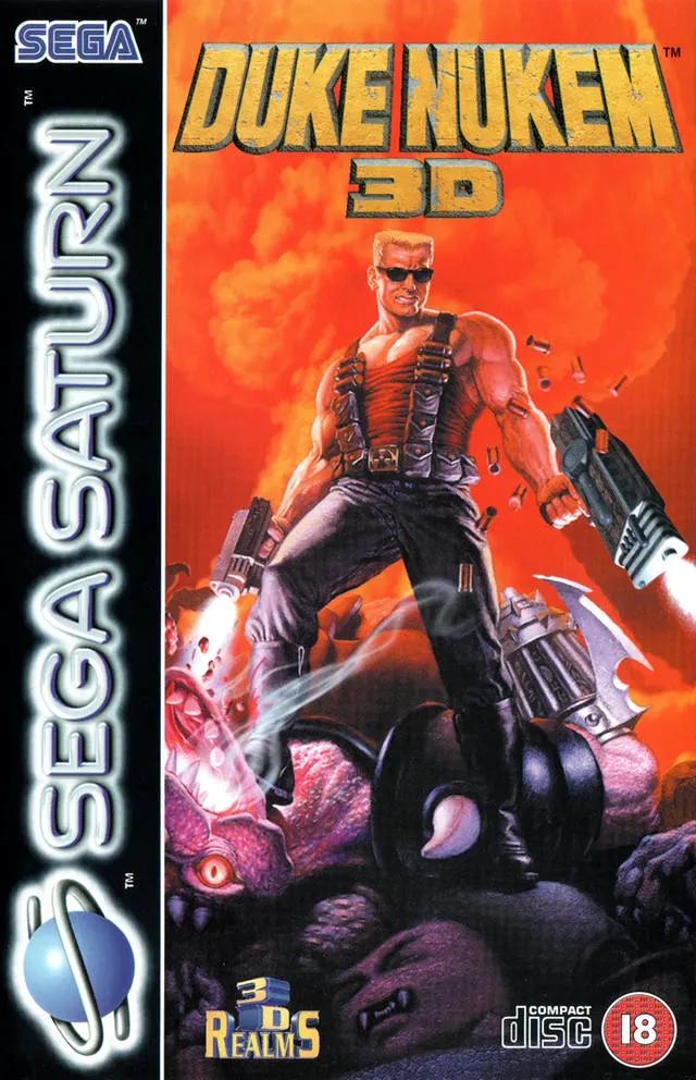 Game | Sega Saturn | Duke Nukem 3D Physical Video Games Game Sega