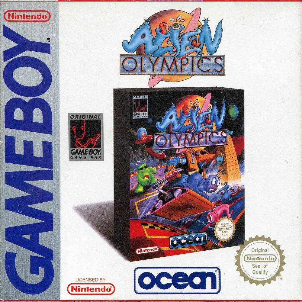 Game | Nintendo Game Boy GB | Alien Olympics Physical Video Games Game Nintendo