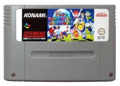 Game | Super Nintendo SNES | Pop'n TwinBee: Rainbow Bell Adventures Physical Video Games Game Nintendo