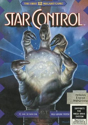 Game | Sega Mega Drive | Star Control Physical Video Games Game Sega