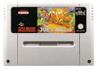 Game | Super Nintendo SNES | Joe & Mac 3 Physical Video Games Game Nintendo
