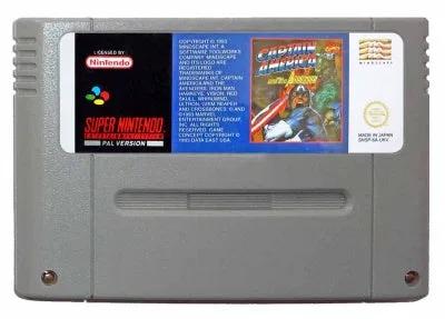 Game | Super Nintendo SNES | Captain America And The Avengers Physical Video Games Game Nintendo