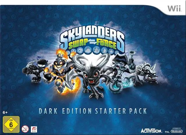 Game | Nintendo Wii | Skylanders: Swap Force Starter Pack (Dark Edition) Physical Video Games Game Nintendo