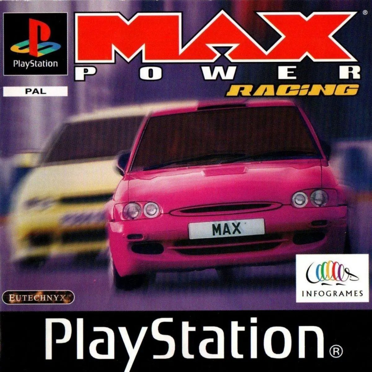 Game | Sony PlayStation PS1 | Max Power Racing Physical Video Games Game Sony