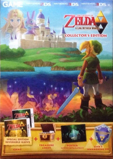 Game | Nintendo 3DS | Zelda A Link Between Worlds (Collector's Edition)