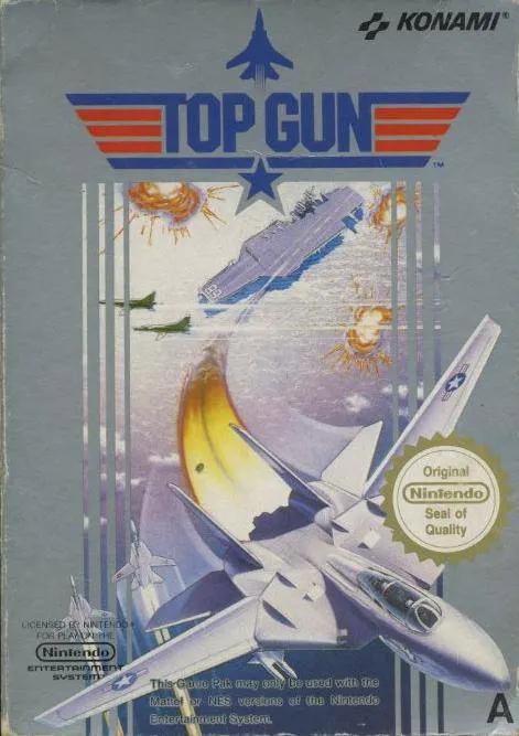 Game | Nintendo NES | Top Gun Physical Video Games Game Nintendo