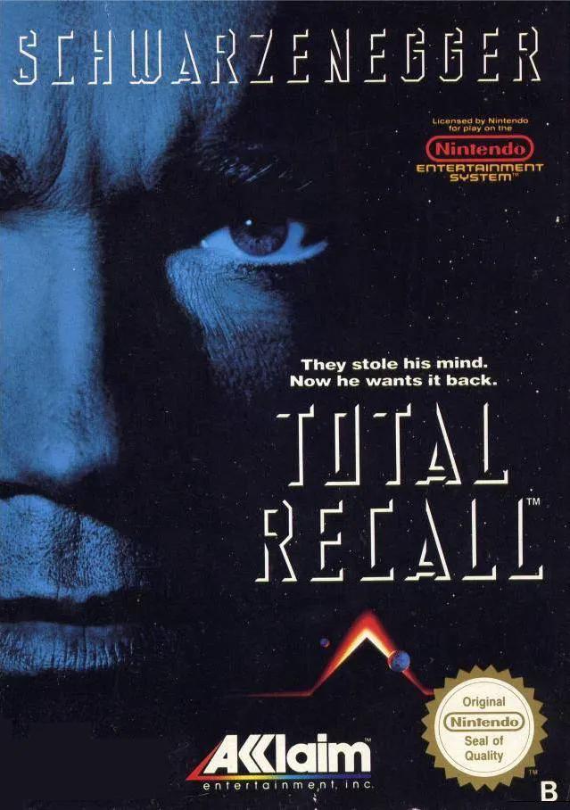 Game | Nintendo NES | Total Recall Physical Video Games Game Nintendo