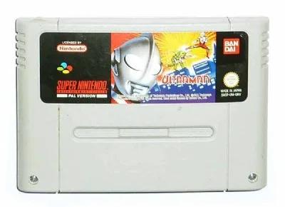 Game | Super Nintendo SNES | Ultraman Physical Video Games Game Nintendo
