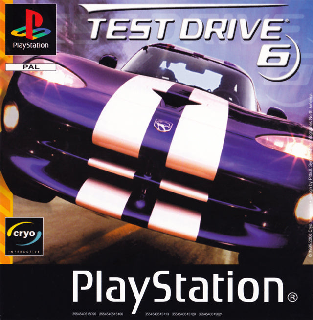Game | Sony PlayStation PS1 | Test Drive 6