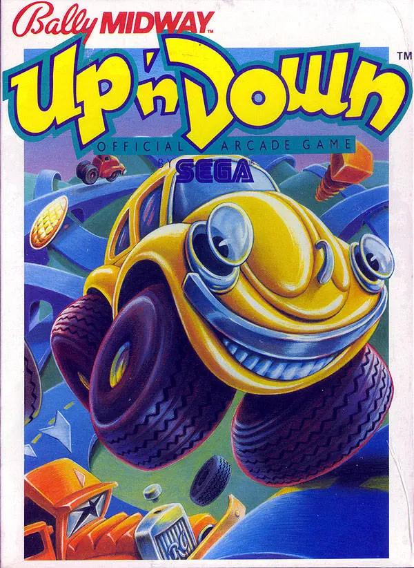 Game | Atari 2600 | Up 'N Down Physical Video Games Game Atari