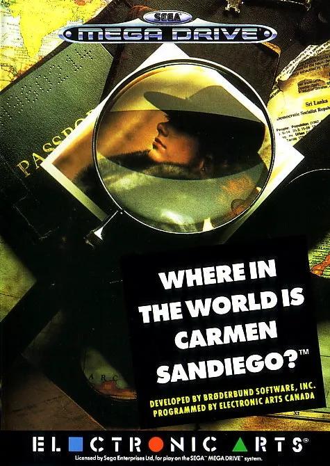Game | Sega Mega Drive | Where In The World Is Carmen Sandiego? Physical Video Games Game Sega