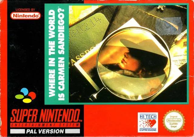 Game | Super Nintendo SNES | Where In The World Is Carmen Sandiego Physical Video Games Game Nintendo