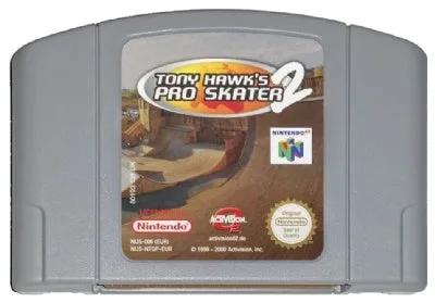 Game | Nintendo N64 | Tony Hawk's Pro Skater 2 Physical Video Games Game Nintendo