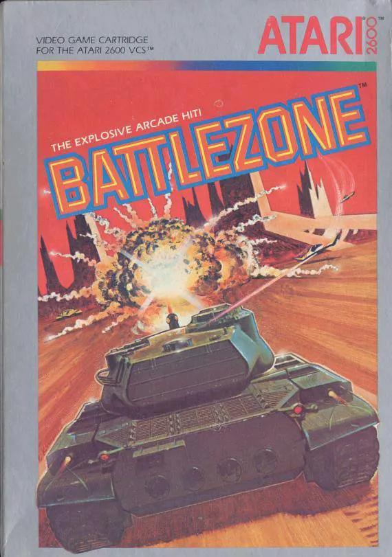 Game | Atari 2600 | Battlezone Physical Video Games Game Atari