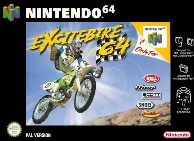 Game | Nintendo N64 | Excitebike 64 Physical Video Games Game Nintendo