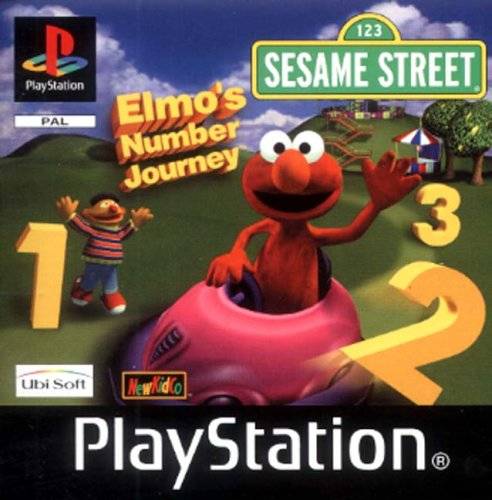 Game | Sony PlayStation PS1 | Sesame Street Elmo's Number Journey