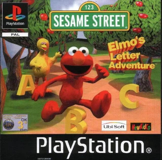 Game | Sony PlayStation PS1 | Sesame Street Elmo's Letter Adventure Physical Video Games Game Sony