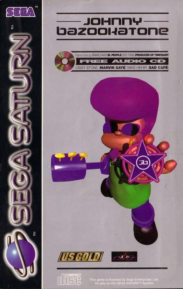 Game | Sega Saturn | Johnny Bazookatone Physical Video Games Game Sega