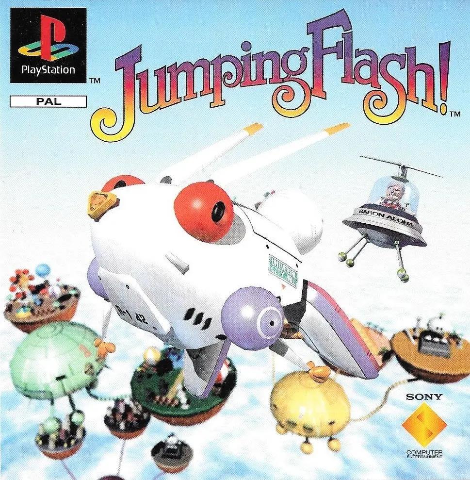 Game | Sony PlayStation PS1 | Jumping Flash Physical Video Games Game Sony