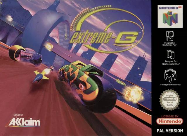 Game | Nintendo N64 | Extreme-G Physical Video Games Game Nintendo