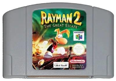 Game | Nintendo N64 | Rayman 2 The Great Escape Physical Video Games Game Nintendo