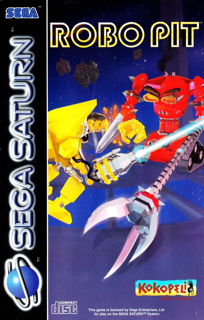 Game | Sega Saturn | Robo Pit Physical Video Games Game Sega
