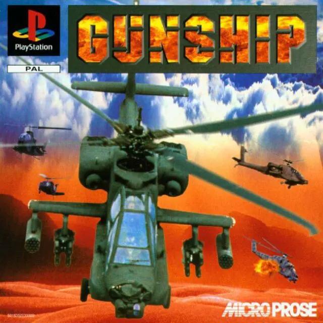 Game | Sony PlayStation PS1 | Gunship Physical Video Games Game Sony