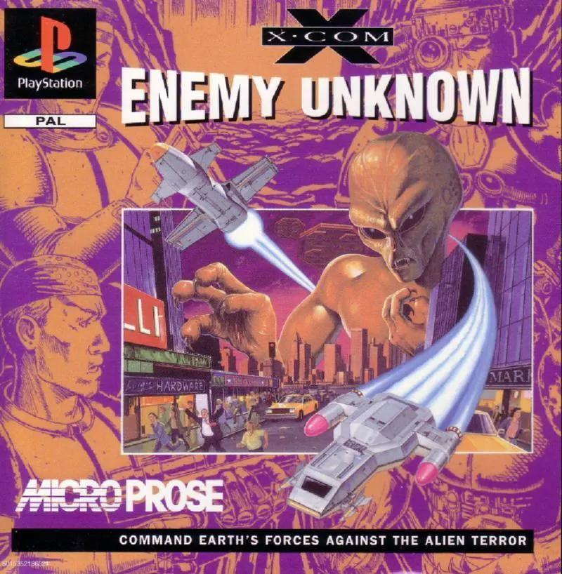 Game | Sony PlayStation PS1 | X-Com Enemy Unknown Physical Video Games Game Sony