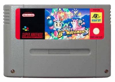 Game | Super Nintendo SNES | Super Bomberman 3 Physical Video Games Game Nintendo