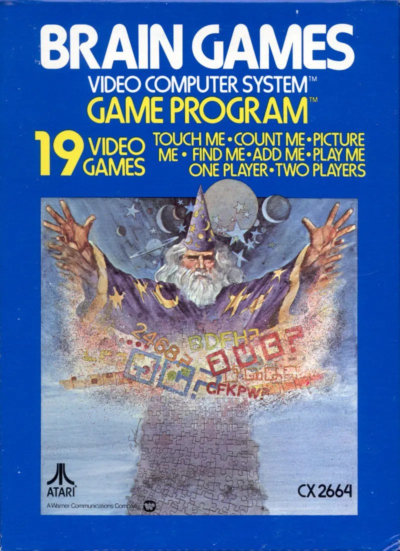 Game | Atari 2600 | Brain Games Physical Video Games Game Atari