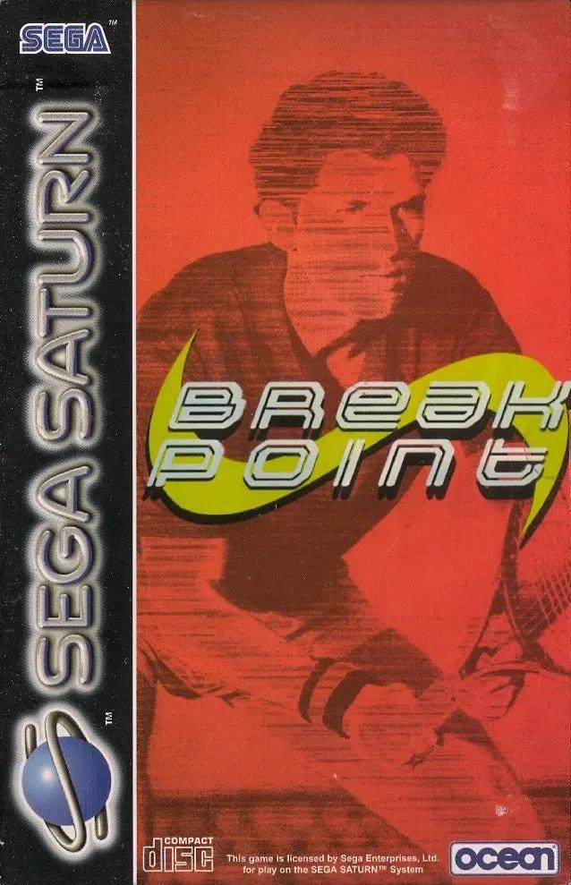 Game | Sega Saturn | Break Point Tennis Physical Video Games Game Sega