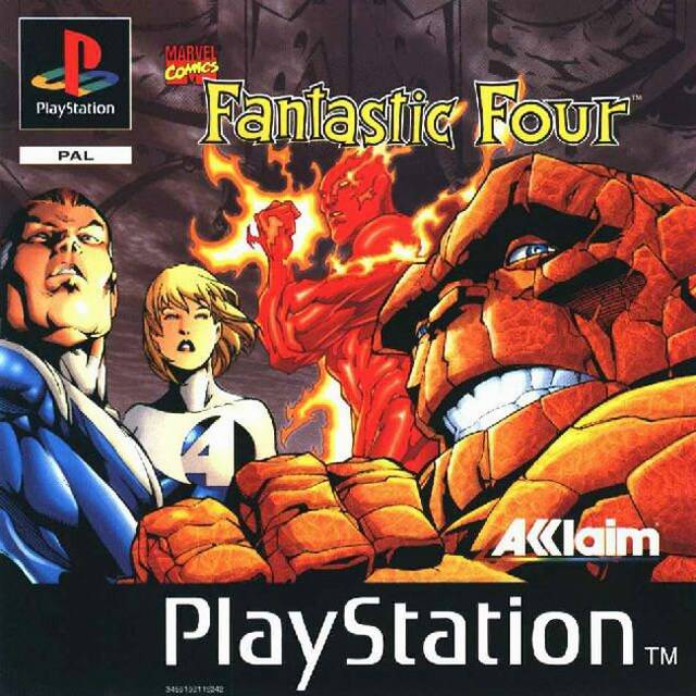 Game | Sony PlayStation PS1 | Fantastic Four