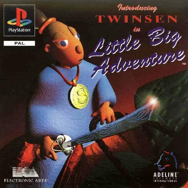 Game | Sony PlayStation PS1 | Little Big Adventure Physical Video Games Game Sony