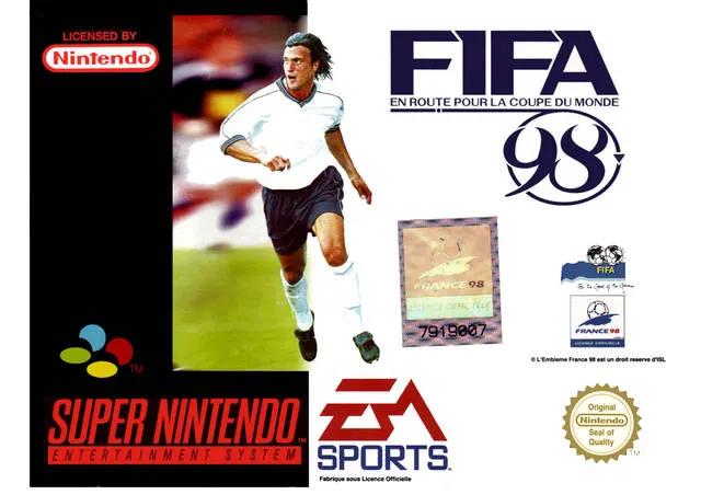 Game | Super Nintendo SNES | FIFA Road To World Cup 98 Physical Video Games Game Nintendo