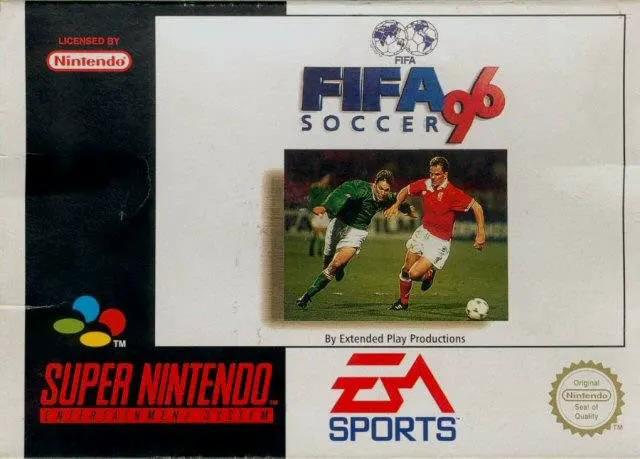 Game | Super Nintendo SNES | FIFA Soccer 96 Physical Video Games Game Nintendo
