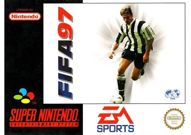Game | Super Nintendo SNES | FIFA 97 Physical Video Games Game Nintendo