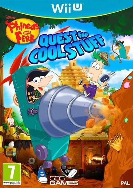 Game | Nintendo Wii U | Phineas And Ferb: Quest For Cool Stuff Physical Video Games Game Nintendo