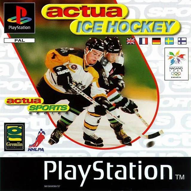Game | Sony PlayStation PS1 | Actua Ice Hockey Physical Video Games Game Sony