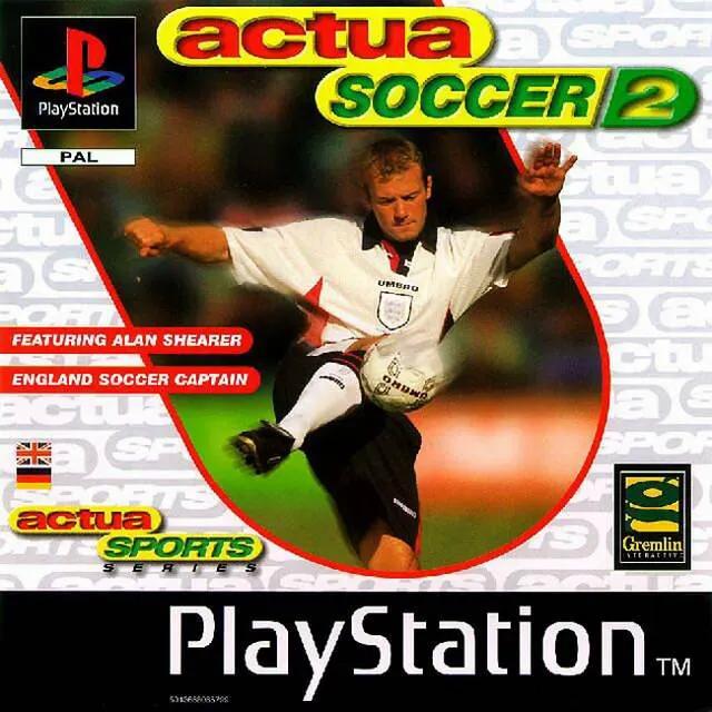 Game | Sony PlayStation PS1 | Actua Soccer 2 Physical Video Games Game Sony