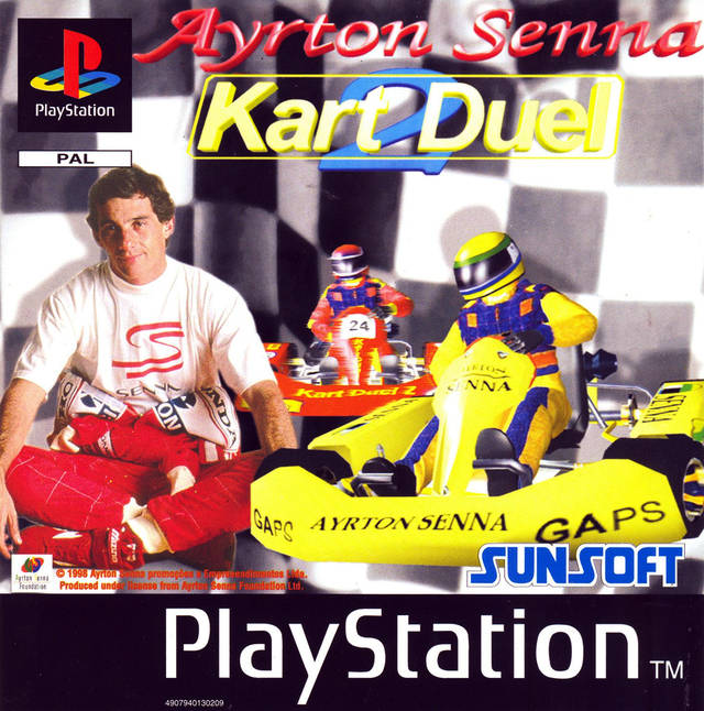 Game | Sony PlayStation PS1 | Ayrton Senna Kart Duel 2