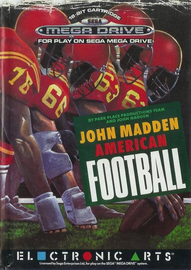 Game | Sega Genesis | John Madden Football Physical Video Games Game Sega