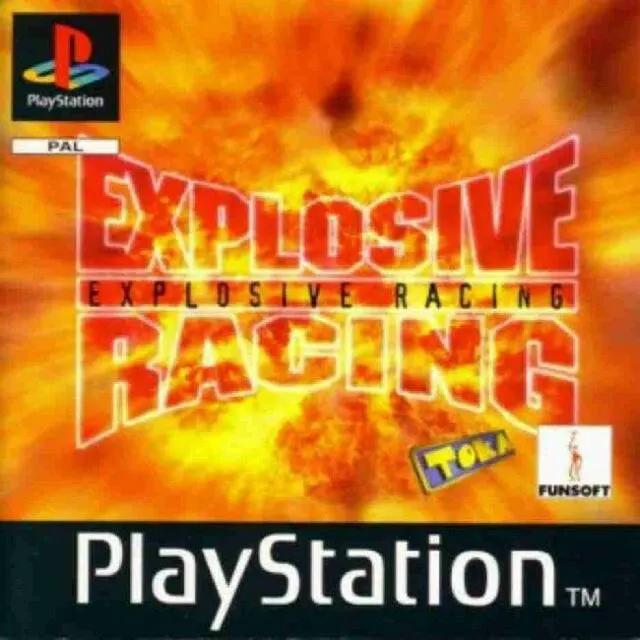 Game | Sony PlayStation PS1 | Explosive Racing Physical Video Games Game Sony